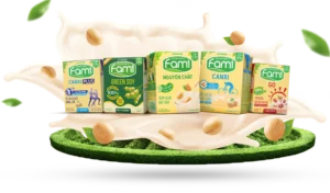 Vinasoy Fami soy milk cartons, the products tracked by the company’s GenAI retail monitoring system